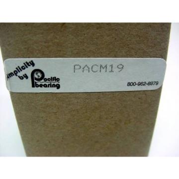 Pacific Bearing PACM19 Die Set Flange Mount Metric Plain Bearing PACM