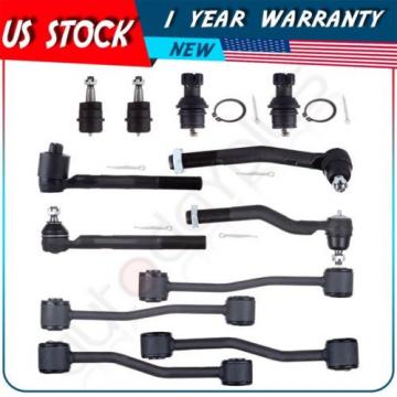12x Suspension Ball joint Tie Rod End Sway Bar For 1999-2004 JEEP GRAND CHEROKEE