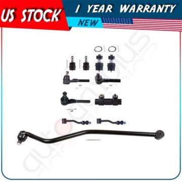 11 Pcs Suspension Kit for Jeep Cherokee 91-01 Track Bar Tie Rod End Ball Joint
