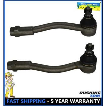 Fits Hyundai Accent Kia Rio Dodge (2) Front Left &amp; Right Outer Tie Rod End