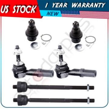 For 03-06 Lincoln Navigator 6 Pcs/Set Ball Joint Suspension Tie Rod End Kit