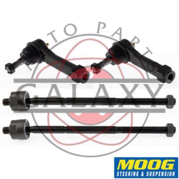 Moog New Inner &amp; Outer Tie Rod Ends For Voyager Grand Caravan Town &amp; Country