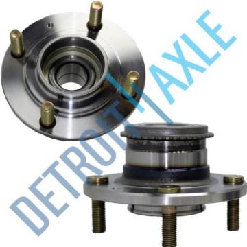 Pair: 2 New REAR Mitsubishi Lancer ABS Complete Wheel Hub and Bearing Assembly