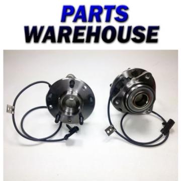 2 New Front (Left &amp; Right) 1997-2005 Chevy Gmc Wheel Hub Bearing Assembly 4X4