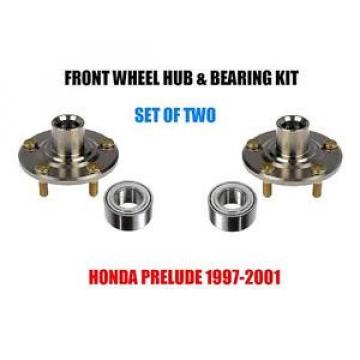 Front Wheel Hub And Bearing Kit Assembly Honda Prelude SET OF TWO