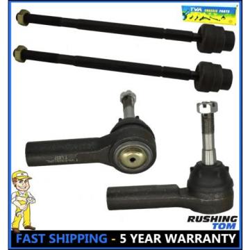 Chevy Montecarlo Lumina 4 Pc Kit Front Inner &amp; Outer Tie Rod End Left &amp; Right