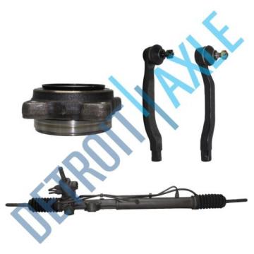 Rack and Pinion Assembly + 1 Front Wheel Hub and Bearing + 2 Outer Tie Rod Ends