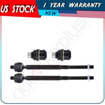 4 Pcs Suspension Lower Ball Joint Tie Rod End for 2007-2008-2009 Jeep Compass