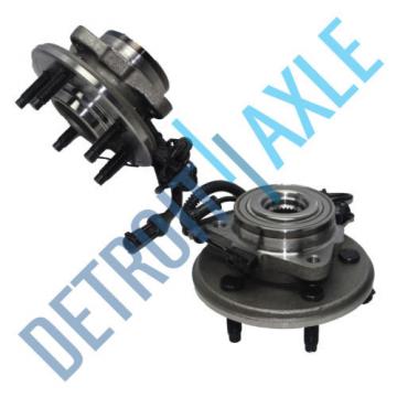Both (2) New Complete Front Wheel Hub and Bearing Assembly w/ ABS for Explorer