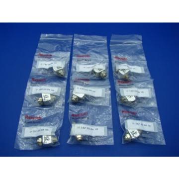 Bosch Rexroth Pneumatic Flow Control Meter Out (Lot of 9)  0821200204 NEW