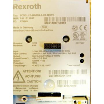 Rexroth FCS01.1E-W0008-A-02-NNBV IndraDrive Frequenzumrichter   &gt;ungebraucht!&lt;