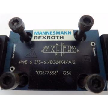 Bosch Rexroth Direct Operated Directional Spool Valve 4WE 6 J73-61/EG24k4/A12
