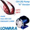 Lowara CEA AISI 316 Centrifugal CEAM120/5N/A 0,9KW 1,2HP 1x220240V 50HZ Z1 Pump