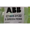 ABB C1900-0122 GREEN PENS *NEW NO BOX*