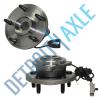 2 New Complete Front Wheel Hub Bearings for Jeep Grand Cherokee - 5 LUG - w/ ABS