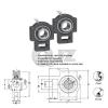 2x 1 1/8 in Take Up Units Cast Iron UCT206-18 Mounted Bearing UC206-18 + T206