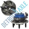 Set of 2 NEW Front Driver and Passenger Wheel Hub and Bearing Assembly w/ ABS