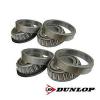 Dunlop 1&#034; One Inch Trailer Suspension Units Stub Axle Hub Tapered Wheel Bearing