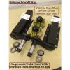 Quality 750 KG Trailer Suspension Units Standard Stub Axle Hubs Bearings &amp; Caps+