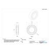 SKF NU 207 ECJ/C3 Cylindrical Roller Bearing, Single Row, Removable Inner Ring,