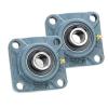 2x 7/8 in Square Flange Units Cast Iron UCF205-14 Mounted Bearing UC205-14+F205 #1 small image