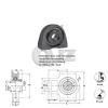 7/8 in Take Up Units Cast Iron HCT205-14 Mounted Bearing HC205-14 + T205 QTY:1 #2 small image