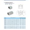 SCS8LUU 8mm Linear motion ball slide units bearing block Al Rail guide shaft CNC #2 small image