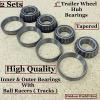 NEW 1&#034; One Inch Trailer Suspension Units Stub Axle Hub Tapered Wheel Bearings: #1 small image