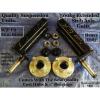Quality 500 KG Trailer Suspension Units Extended Stub Axle Hubs Bearings &amp; Caps #1 small image