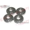 NEW SET OF 4 UNITS INNER PINION BEARING TAPERED CONE JEEP WILLYS REAR AXLE