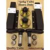 Trailer Suspension Units 750 KG Standard Stub Axle Hubs Bearings &amp; Caps Quality~ #1 small image
