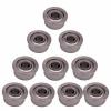 10pcs F693ZZ 3*8*4mm Miniature Deep Groove Ball Flanged Cup Bearings 3x8x4mm #1 small image