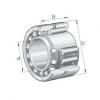 NKIA5903 INA Needle roller/angular contact ball bearings NKIA, single direction #1 small image