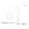 SKF AXK 4060 Thrust Needle Bearing, Axial Cage and Roller, Steel Cage, Metric, #2 small image