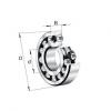 1210-K-TVH-C3 ball bearings Australia FAG Self-aligning ball bearings 12..-K, main dimensions to DIN 630 #1 small image