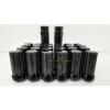 24 BLACK TRUCK LOCKING LUG NUTS 14X1.5  GMC SILVERADO HUMMER + 2 SECURITY KEYS