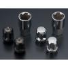 RS-WATANABE Lock nuts 8spoke silver/black 12x1.5 AE86 CIVIC #1 small image