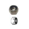Qty 100 M6 Stainless Steel 304 A2 Hex Nyloc Nut 6mm Nylon Insert Lock Nuts