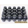Black Land Rover Range Rover Lug Nuts and Locks 20 For LR3 LR4 HSE Supercharged