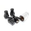 16 Lug Nuts 4 Black Tuner Wheel Locks Combo 14x1.5 Dodge Charger Challenger #1 small image