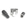 (4) 1/2 WHEEL LOCKS 8 POINT TUNER LUG NUTS 1/2-20 OPEN END MOST DODGE FORD JEEP