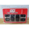 4PC 12X1.5 BLACK STEEL ACORN LUG NUT LOCK SET W/ 2 KEYS FOR CONE SEAT