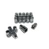 Lugs and Locks Set | 5pc 1/2&#034; Wheel Lock Nuts | 16 1/2&#034; Chrome Lug Nuts | FORD
