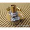 Adapter Bushings brass Sleeves convert SPLIT shaft to SOLID shaft pots 4 pack
