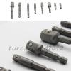 Portable 8pcs Balls Connecting Rod Adapter Sleeve Hex Nut Drill Home Tool