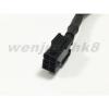 20PCS PCI Express 6pin to 8pin Video Card Power Adapter Cable Black Sleeved 24CM #4 small image