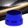 Blue Aluminum Male Hard Steel Tubing Sleeve Oil/Fuel 16AN AN-16 Fitting Adapter