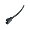 Phobya 4Pin PWM plug to 3Pin (Socket) 30cm Adapter - Sleeved black