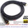 5m 24K Gold Plated v1.4 3D HDMI Cable Full HD 1080P Ethernet Nylon Sleeve Sydney