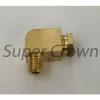 Elbow Pipe Brass Adapter Coupler Connector W/Ferrule Sleeve(M18*1.5 x PT1/4) Ф12